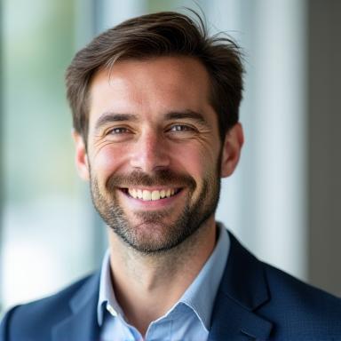 Portrait d'un conseiller voyage homme