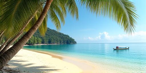 Plage thaïlandaise pour des vacances organisées